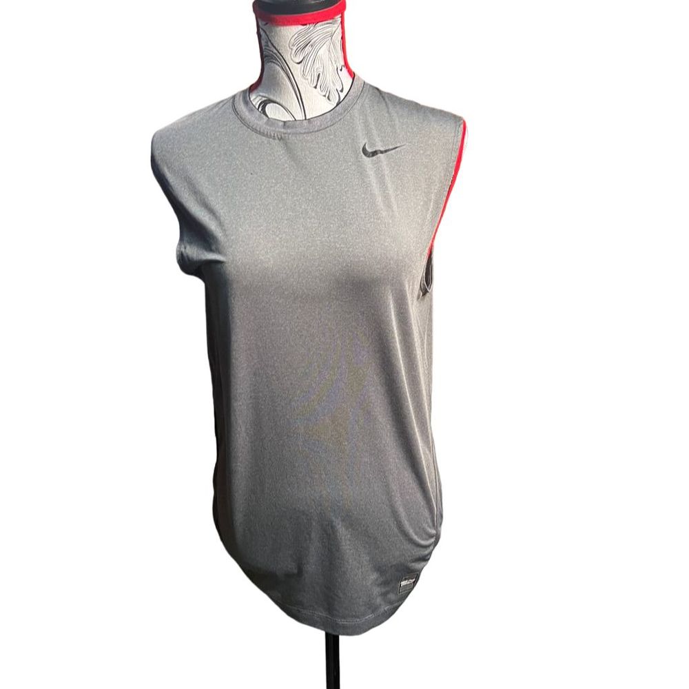 Nike Pro Combat Dri-Fit Men's Red Sleeveless Running Training Tank Top Small